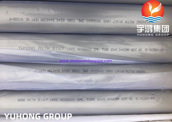 NİKEL ALAŞIMI DİKİŞSİZ TÜP INCONEL Inconel 600 / Alaşım 600 / UNS N06600 BORU ASME SB167