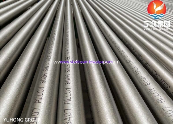 ASTM B407 / B829 Nikel Alaşımlı Boru Incoloy 800 1.4876 800H & 800HT 1.4958 825 2.4858