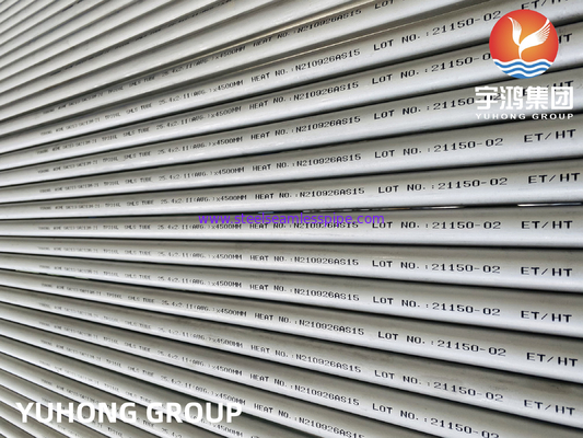 ASME SA 213/ ASTM A213 TP316L SS Eşanjör için Dikişsiz Boru