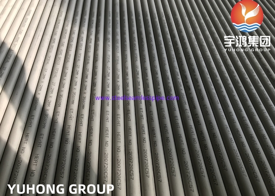 ASTM A213 TP304, TP304L,TP316L Paslanmaz Çelik Dikişsiz Isı Değiştiricisi Tüp