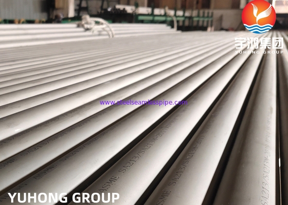Eşanjör Borusu ASME SA213 TP304 / 1.4301 Paslanmaz Çelik Boru HT & ET