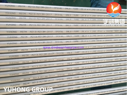 ASME SA213 TP316L (EN 10216-5)Kazan İçin Paslanmaz Çelik Dikişsiz Boru Başvurusu