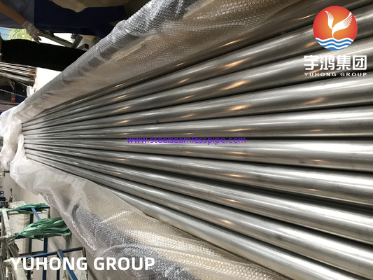 ASTM A249 TP321 KAYNAKLI ÖSTENİTİK ÇELİK ISI DEĞİŞİM BORUSU DNV NK PED ONAYLI