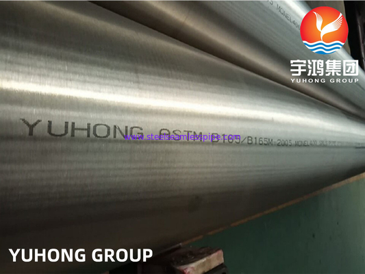 ASTM B165 Monel 400,UNS N04400 Nikel Alaşımlı Boru SMLS ABS Onaylandı