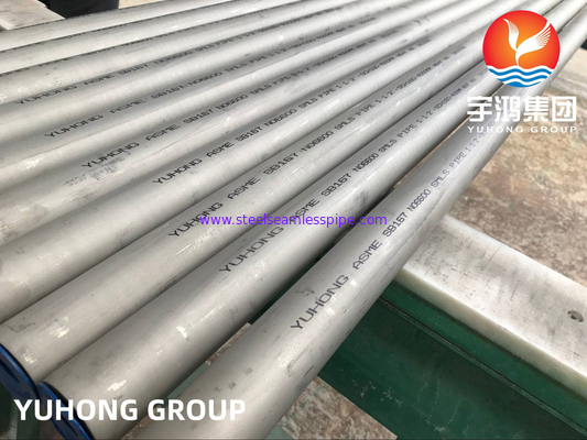 Isı Direnci ASTM B167 Inconel 600 Dikişsiz Borulu Eşanjör