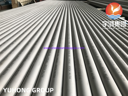 ASTM A269 TP304 TP304L Kazan İçin Paslanmaz Çelik Dikişsiz Borular