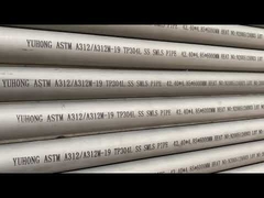 YUHONG ASTM A312 Paslanmaz Çelik Dikişsiz Boru
