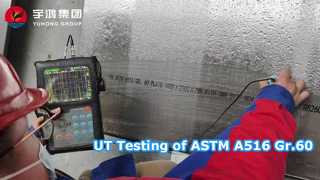 ASTM A516 Gr.60 Plakanın UT Testi