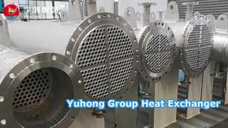 YUHONG GROUP TEMA ISI EŞANJÖRÜ API 660, API 663